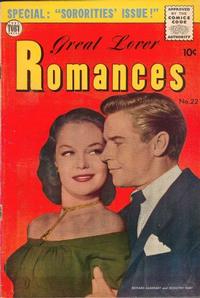 Cover Thumbnail for Great Lover Romances (Toby, 1951 series) #22