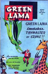 Cover Thumbnail for Green Lama (Spark Publications, 1944 series) #8