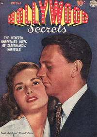 Cover for Hollywood Secrets (Quality Comics, 1949 series) #4