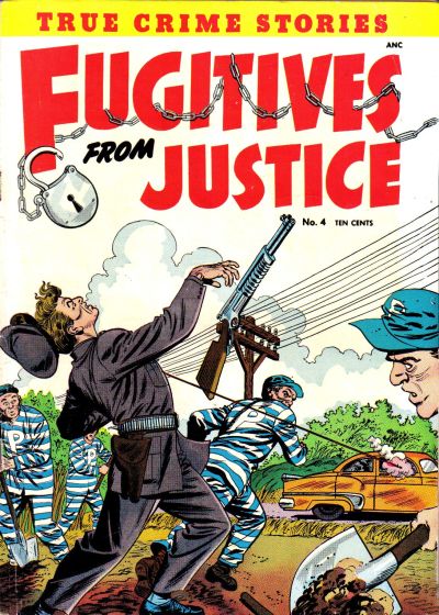 Cover for Fugitives from Justice (St. John, 1952 series) #4