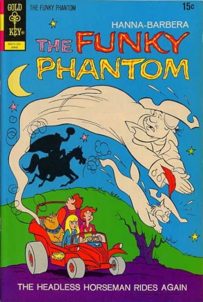 Cover for Hanna-Barbera the Funky Phantom (Western, 1972 series) #2 [Gold Key]