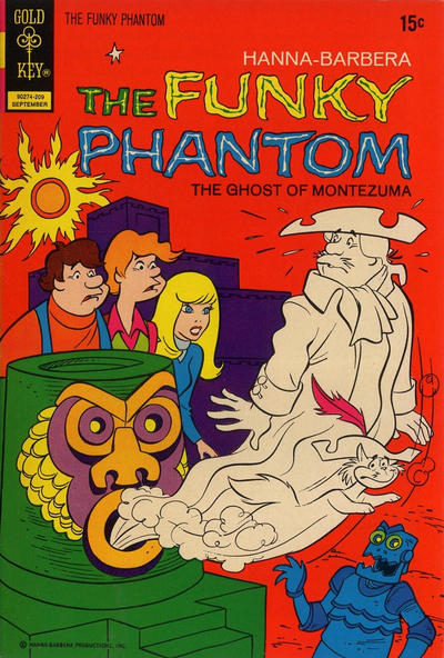 Cover for Hanna-Barbera the Funky Phantom (Western, 1972 series) #3