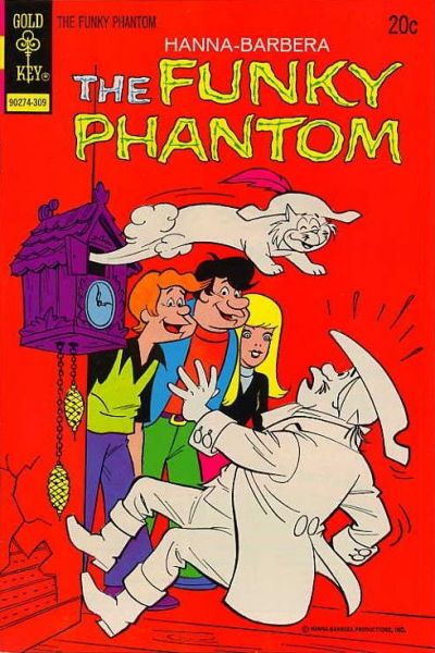 Cover for Hanna-Barbera the Funky Phantom (Western, 1972 series) #7 [Gold Key]
