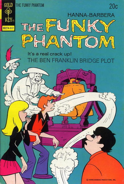 Cover for Hanna-Barbera the Funky Phantom (Western, 1972 series) #8