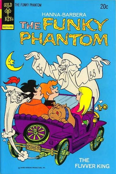 Cover for Hanna-Barbera the Funky Phantom (Western, 1972 series) #10 [Gold Key]