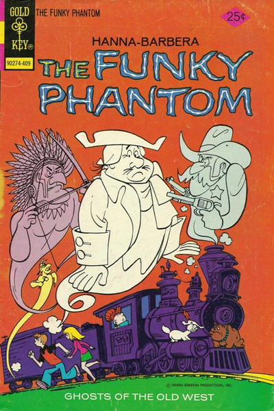 Cover for Hanna-Barbera the Funky Phantom (Western, 1972 series) #11 [Gold Key]