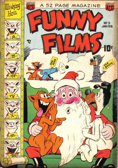 Cover for Funny Films (American Comics Group, 1949 series) #3