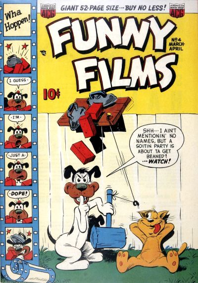 Cover for Funny Films (American Comics Group, 1949 series) #4