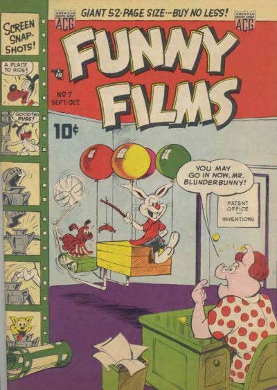 Cover for Funny Films (American Comics Group, 1949 series) #7