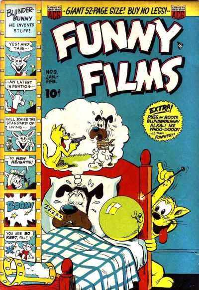Cover for Funny Films (American Comics Group, 1949 series) #9