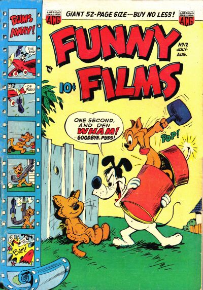 Cover for Funny Films (American Comics Group, 1949 series) #12