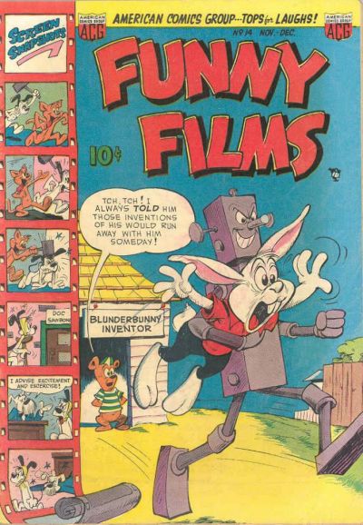 Cover for Funny Films (American Comics Group, 1949 series) #14