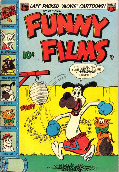 Cover for Funny Films (American Comics Group, 1949 series) #24