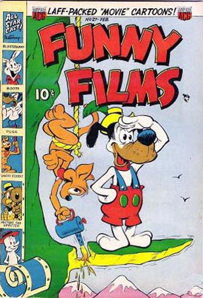 Cover for Funny Films (American Comics Group, 1949 series) #27