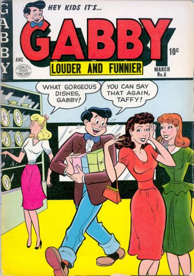 Cover for Gabby (Quality Comics, 1953 series) #6
