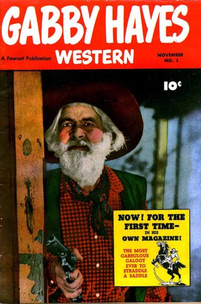 Cover for Gabby Hayes Western (Fawcett, 1948 series) #1