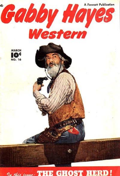 Cover for Gabby Hayes Western (Fawcett, 1948 series) #16