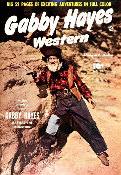 Cover for Gabby Hayes Western (Fawcett, 1948 series) #25