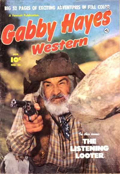 Cover for Gabby Hayes Western (Fawcett, 1948 series) #26