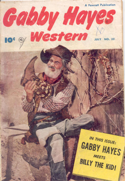 Cover for Gabby Hayes Western (Fawcett, 1948 series) #32