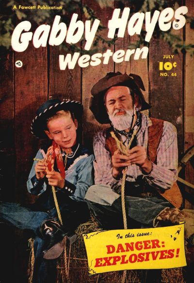 Cover for Gabby Hayes Western (Fawcett, 1948 series) #44