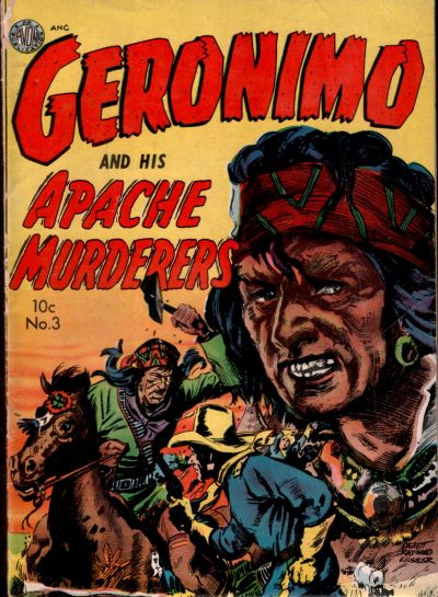Cover for Geronimo (Avon, 1950 series) #3