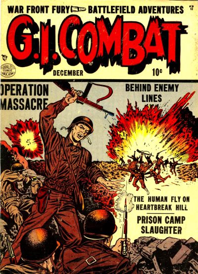 Cover for G.I. Combat (Quality Comics, 1952 series) #2