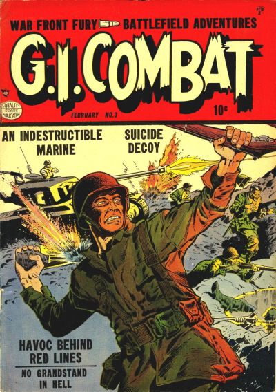 Cover for G.I. Combat (Quality Comics, 1952 series) #3