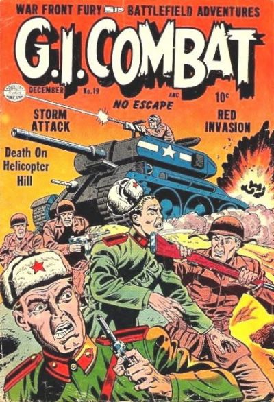 Cover for G.I. Combat (Quality Comics, 1952 series) #19