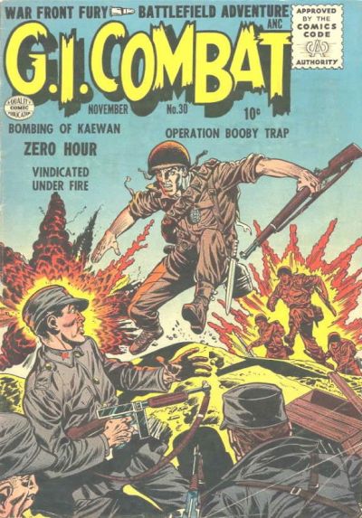 Cover for G.I. Combat (Quality Comics, 1952 series) #30