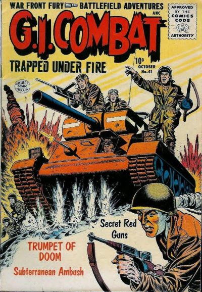Cover for G.I. Combat (Quality Comics, 1952 series) #41