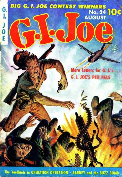 Cover for G.I. Joe (Ziff-Davis, 1951 series) #24