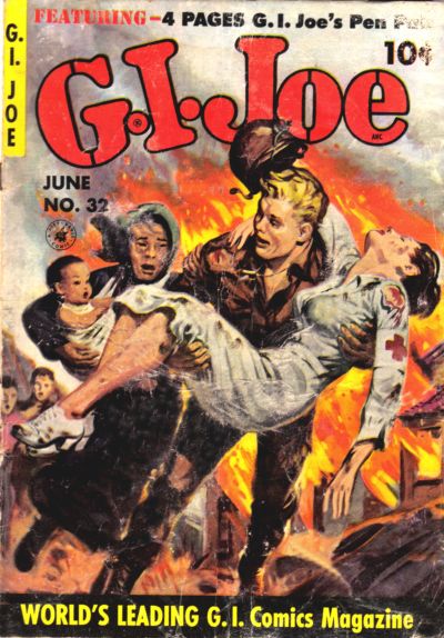 Cover for G.I. Joe (Ziff-Davis, 1951 series) #32