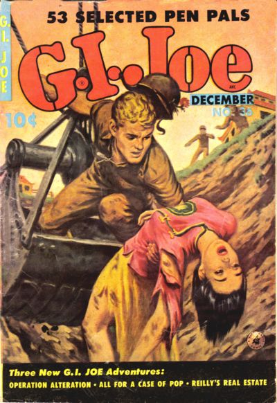 Cover for G.I. Joe (Ziff-Davis, 1951 series) #36