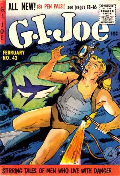 Cover for G.I. Joe (Ziff-Davis, 1951 series) #43