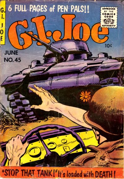 Cover for G.I. Joe (Ziff-Davis, 1951 series) #45