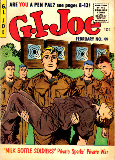 Cover for G.I. Joe (Ziff-Davis, 1951 series) #49