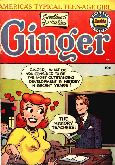 Cover for Ginger (Archie, 1951 series) #1