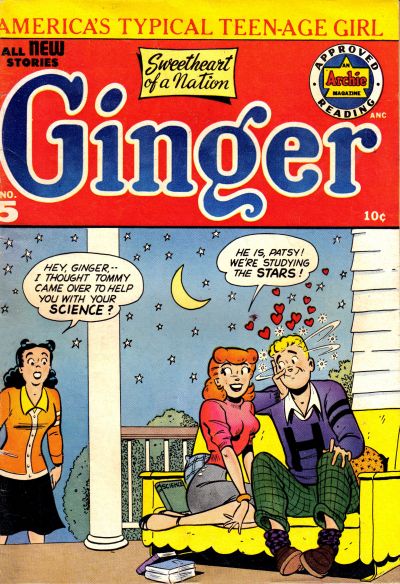 Cover for Ginger (Archie, 1951 series) #5