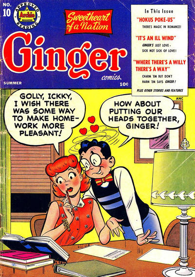 Cover for Ginger (Archie, 1951 series) #10
