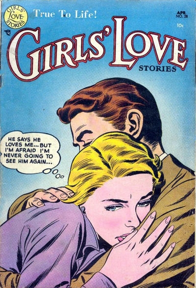Cover for Girls' Love Stories (DC, 1949 series) #28