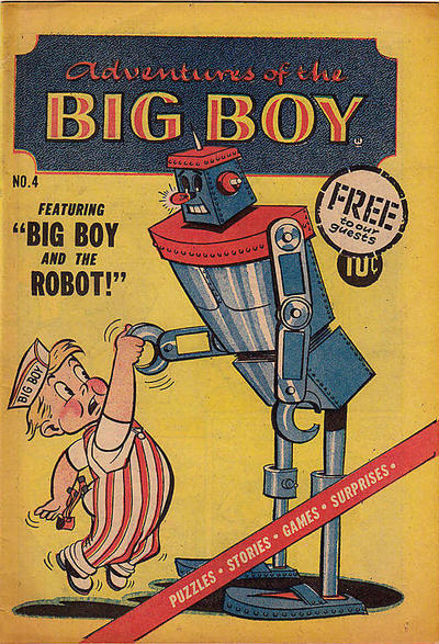 Cover for Adventures of the Big Boy (Marvel, 1956 series) #4 [East]