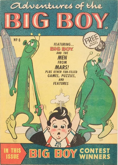 Cover for Adventures of the Big Boy (Marvel, 1956 series) #6 [West]