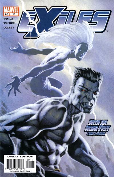 Cover for Exiles (Marvel, 2001 series) #25 [Direct Edition]