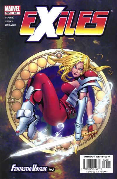 Cover for Exiles (Marvel, 2001 series) #35 [Direct Edition]
