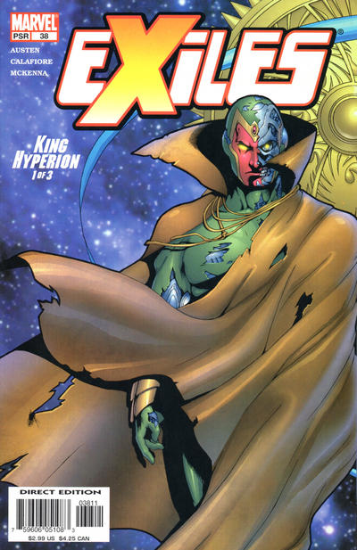 Cover for Exiles (Marvel, 2001 series) #38 [Direct Edition]