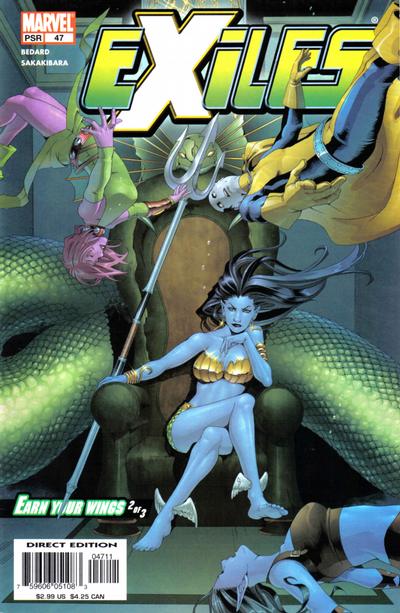 Cover for Exiles (Marvel, 2001 series) #47 [Direct Edition]