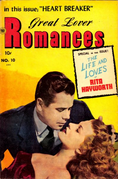 Cover for Great Lover Romances (Toby, 1951 series) #10