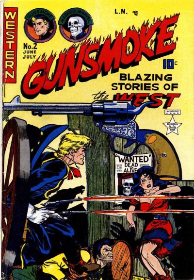 Cover for Gunsmoke (Youthful, 1949 series) #2