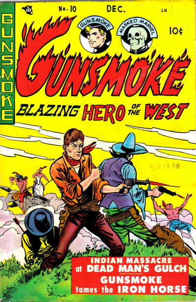 Cover for Gunsmoke (Youthful, 1949 series) #10